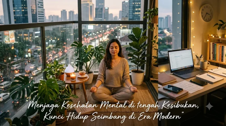 Menjaga Kesehatan Mental di tengah Kesibukan, Kunci Hidup Seimbang di Era Modern