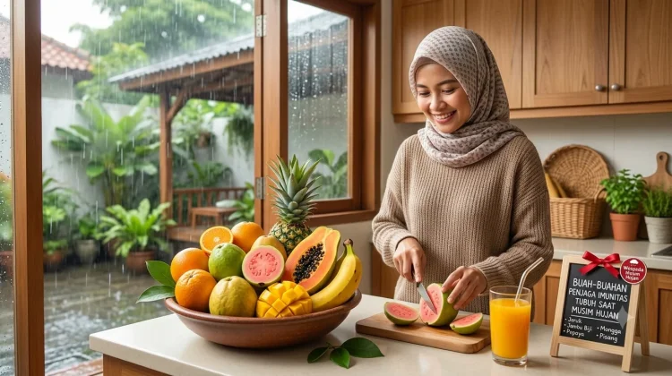 Buah yang Baik Dikonsumsi saat Musim Hujan untuk Menjaga Imunitas Tubuh