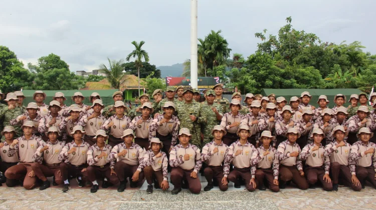 Kodim 0110/Abdya Laksakan Persami KKRI Bagi Generasi Muda