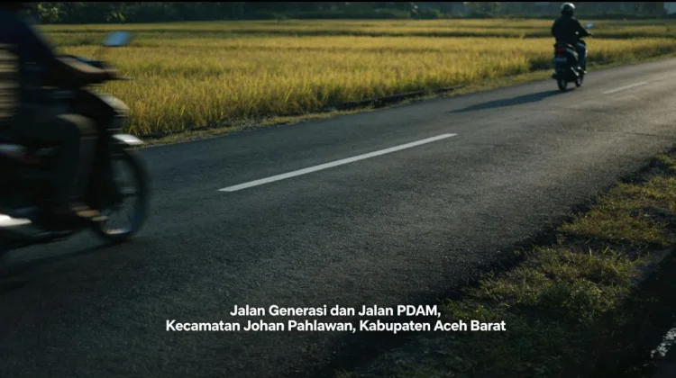 Jalan Generasi dan Jalan PDAM di Meulaboh Gelap Gulita dan Rawan Kecelakaan