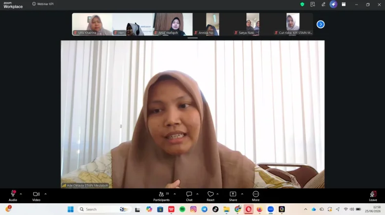 Prodi KPI UIN Madura dan STAIN Meulaboh Gelar Webinar Kolaborasi