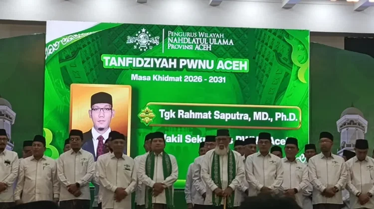 Ketua STAI Darul Hikmah Aceh Barat Dilantik Jadi Wasekretaris PWNU Aceh