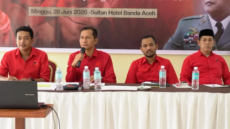 Rapim PDI Perjuangan Aceh Targetkan Lima Kursi DPRA dan Tambah DPR RI