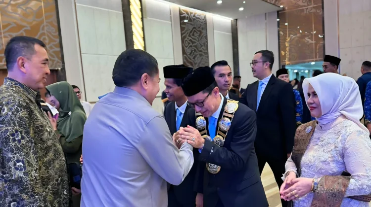 TRK Hadiri Pelantikan Rektor UTU Periode 2026–2030