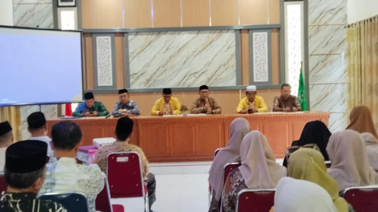 Kakankemenag Aceh Barat Buka Raker Kepala Madrasah se-Aceh Barat