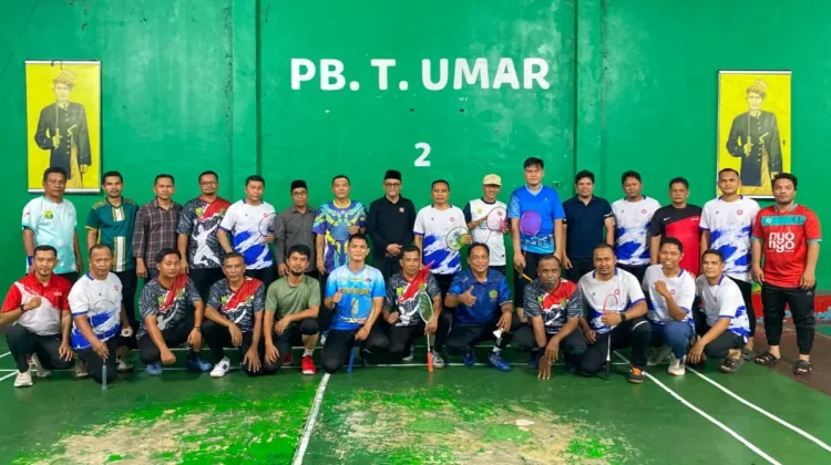 PB Kemenag Aceh Barat Jamu PB Kemenag Kota Banda Aceh dalam Laga Persahabatan