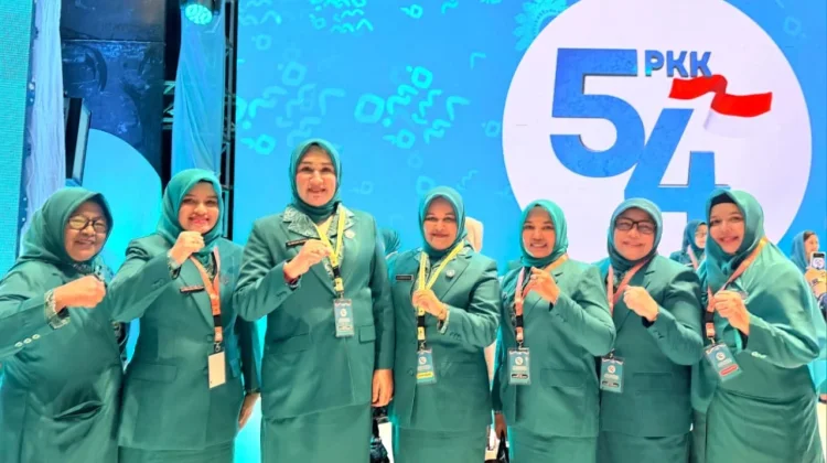 Ketua TP PKK Aceh Barat Hadiri Pembukaan HKG PKK Nasional di Makassar