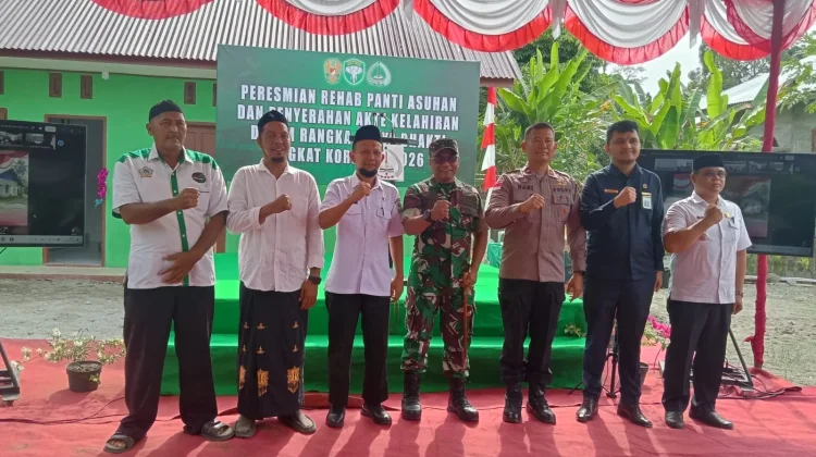 Danrem 012/TU Resmikan Panti Asuhan Istiqomahtuddin usai Direhab