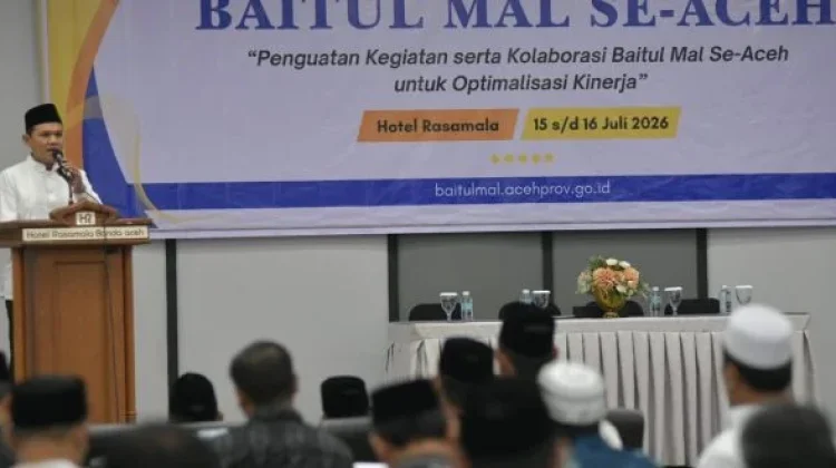 Wakil Gubernur Fadhlullah Buka Kegiatan Rakor Baitul Mal se-Aceh