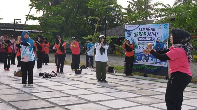 BPJS Kesehatan Meulaboh menyelenggarakan Kegiatan Gerak Sehat Peserta Prolanis
