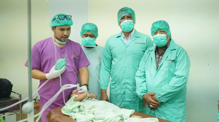 Sambut HUT ke 24 Nagan Raya Gelar Kegiatan Sosial Operasi Bibir Sumbing