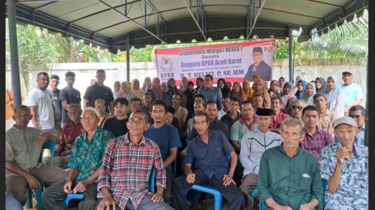 H. T. Helmy P, SP., MM Perjuangkan Aspirasi Masyarakat Samatiga, Bubon,Arongan Lambalek