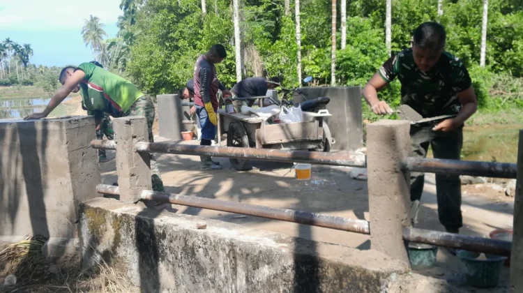 Progres Pembangunan Empat Jembatan Aramco di Aceh Selatan Capai 85 Persen