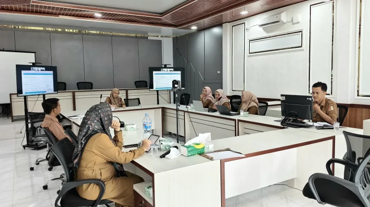 Diskominfo Nagan Raya Gelar Interviu Evaluasi Penyelenggaraan Statistik Sektor