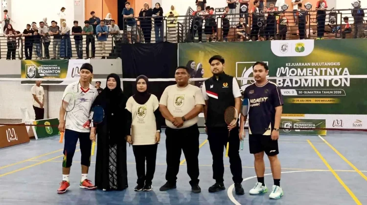 Puluhan Atlet Se-Sumatera Berlaga di Moment Badminton Vol 3 Meulaboh