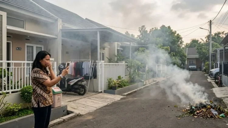 Tips Membakar Sampah agar Asap Tidak Masuk ke Rumah Tetangga