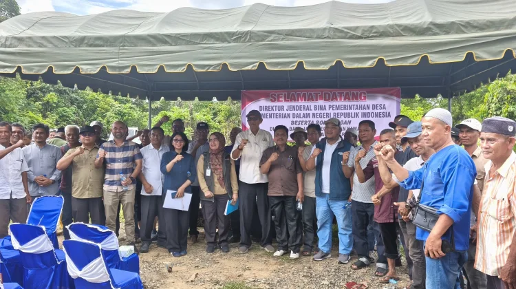 Kemendagri Verifikasi Gampong Batu Jaya, Peluang Aktif Kembali Kian Terbuka
