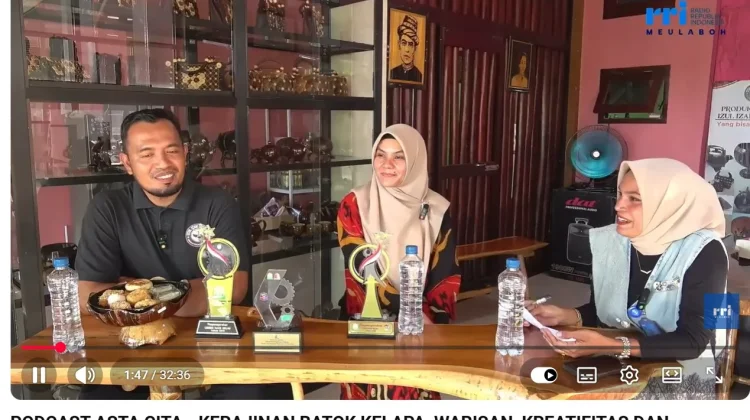 Kerajinan Batok Kelapa Nagan Raya Tembus Pasar Jepang dan Malaysia