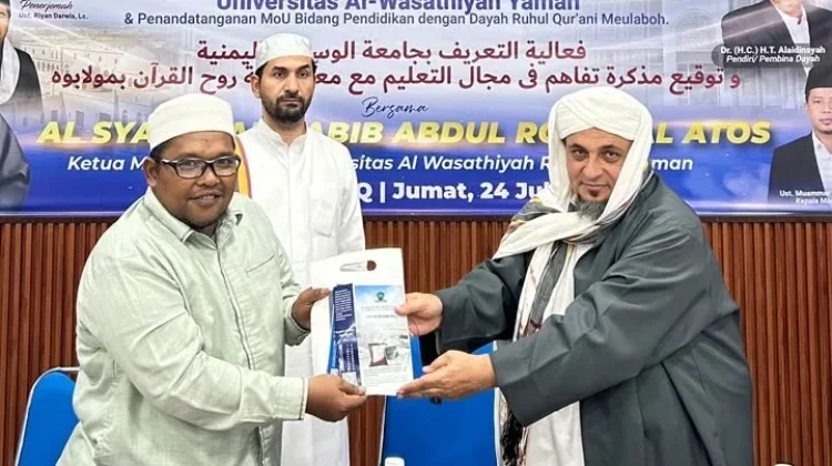 Dayah Ruhul Qurani Meulaboh Jalin Kerja Sama Pendidikan dengan Universitas Yaman