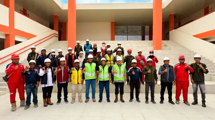 Bupati TRK Tinjau Progres Sekolah Rakyat