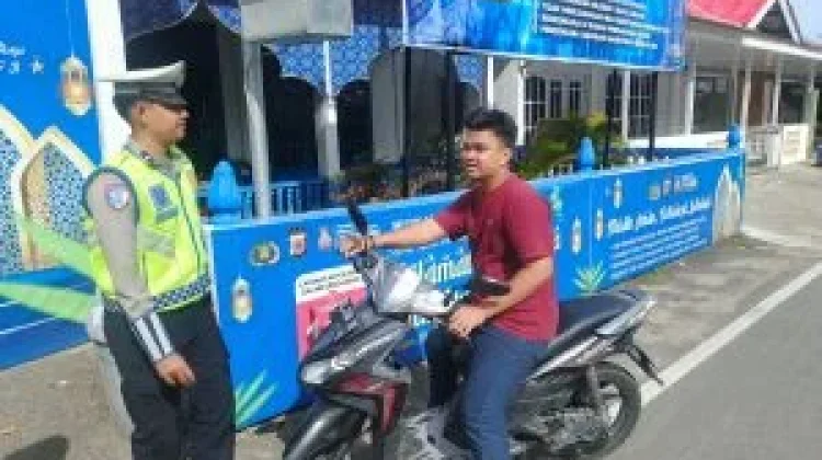 Satlantas Polres Aceh Selatan Gelar Patuh Simpatik