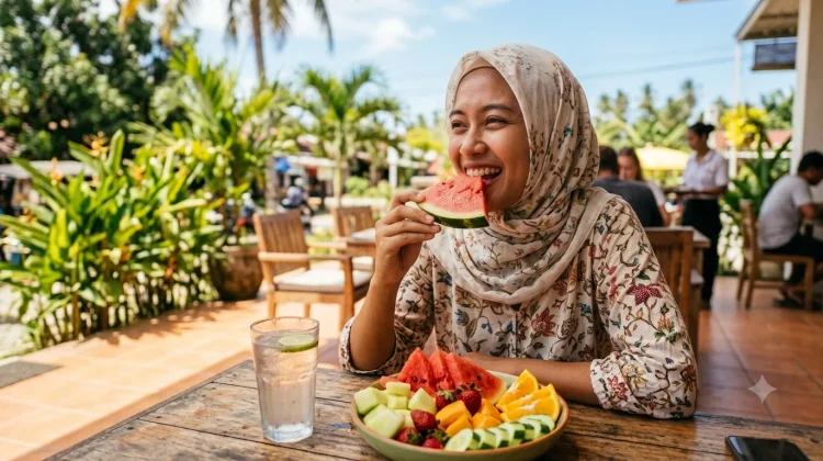 Cuaca panas terik? Wajib santap Makanan kaya air agar tetap prima!