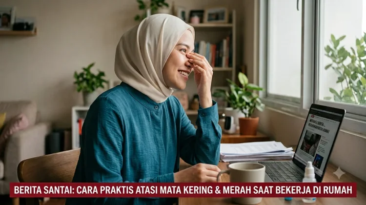 Mata kering dan merah bikin gannggu? Ini cara mengatasinya!