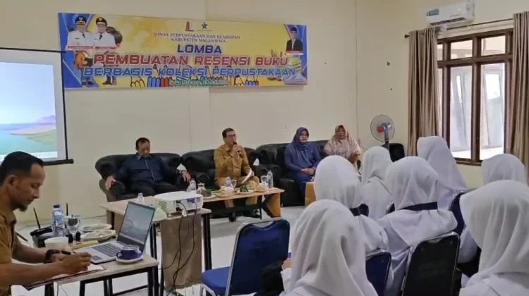 DPK Nagan Raya Gelar Lomba Pembuatan Resensi Buku Tingkat Pelajar