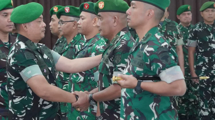 Kasdam IM Pimpin Sertijab Pejabat Kodam Iskandar Muda
