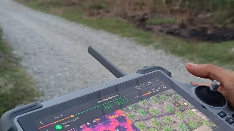 Tim BNPB Gunakan Drone Thermal Pantau Suhu Panas Api di Cot Seumeureung dan Lapang