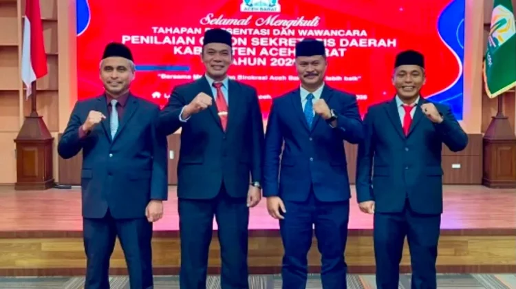 BKPSDM Seleksi Calon Sekretaris Daerah (Sekda) Aceh Barat