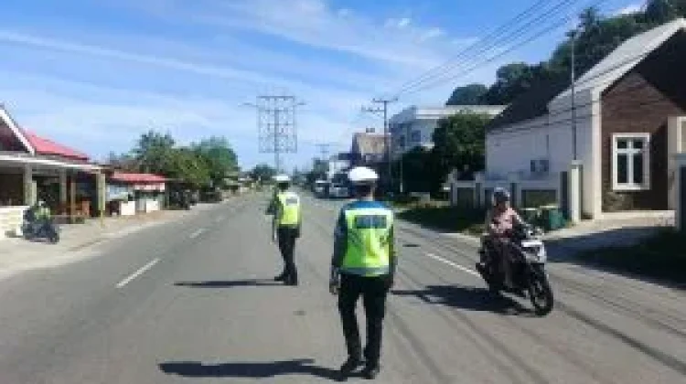 Satlantas Polres Aceh Selatan Gelar Razia Kenderaan