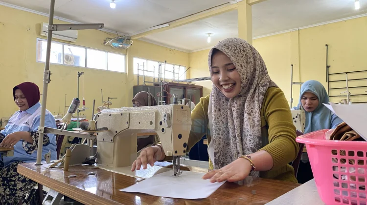 Peserta Pelatihan BLK Meulaboh Optimistis Pelatihan Jadi Modal Buka Usaha