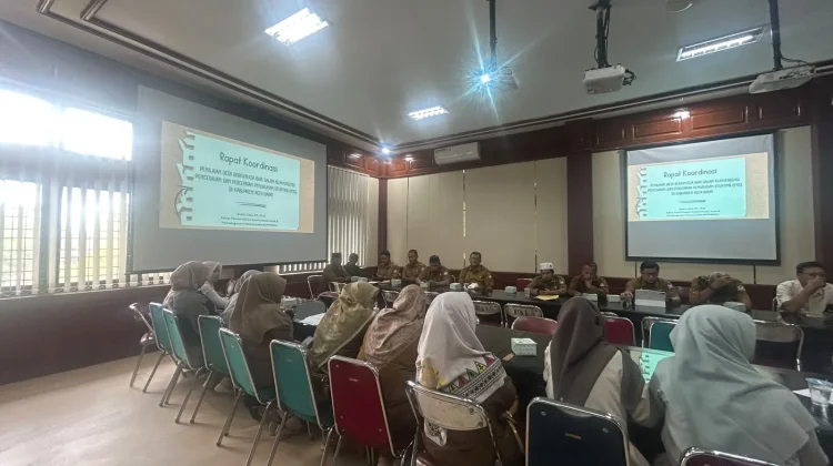 Bapperida Rakor Penilaian Desa dalam Konvergensi Penurunan Stunting