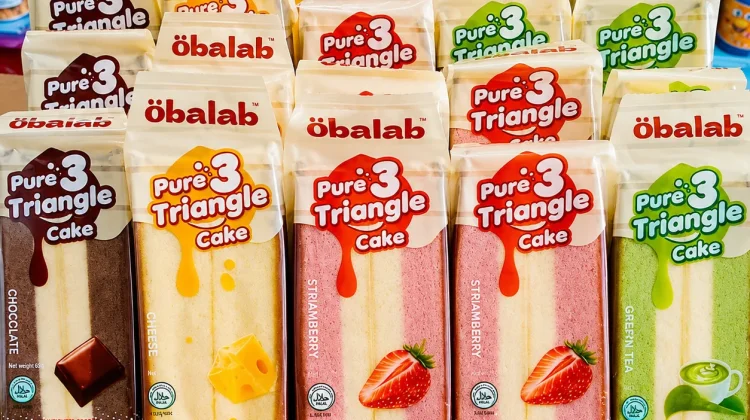 Obalab Triangle Cake, Dessert Viral asal Malaysia