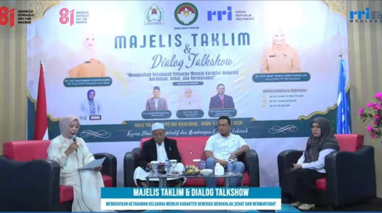 DWP Aceh Barat Bahas Ketahanan Keluarga dalam Dialog Cegah KDRT dan Narkoba