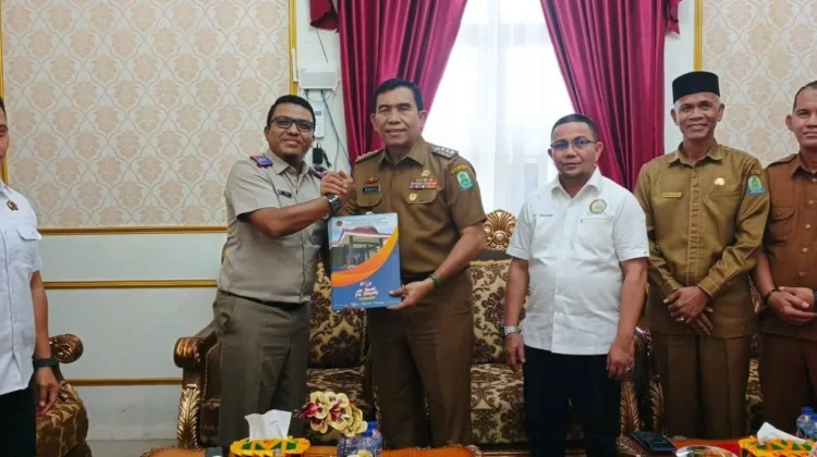 Bupati Simeulue Terima Kunjungan Kepala Kanwil BPN Aceh