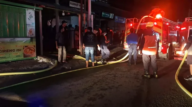 Rumah di Drien Rampak Ludes Terbakar, Satu Warga Alami Luka Bakar