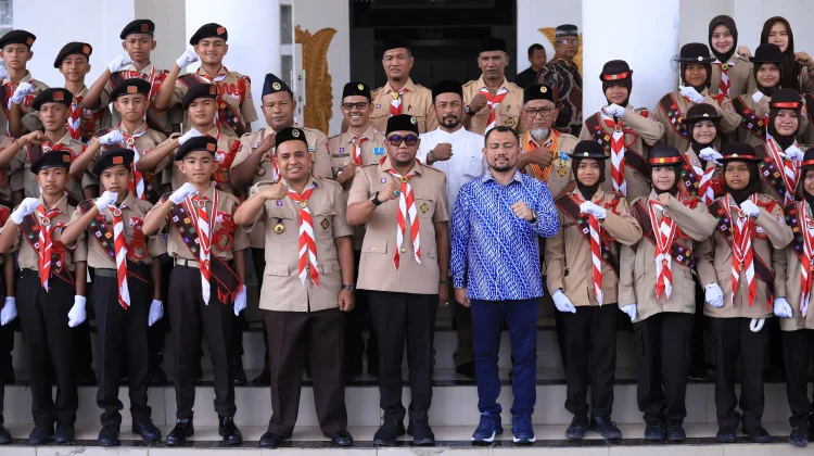 Pramuka Nagan Raya Ikuti Jambore Nasional XII di Cibubur