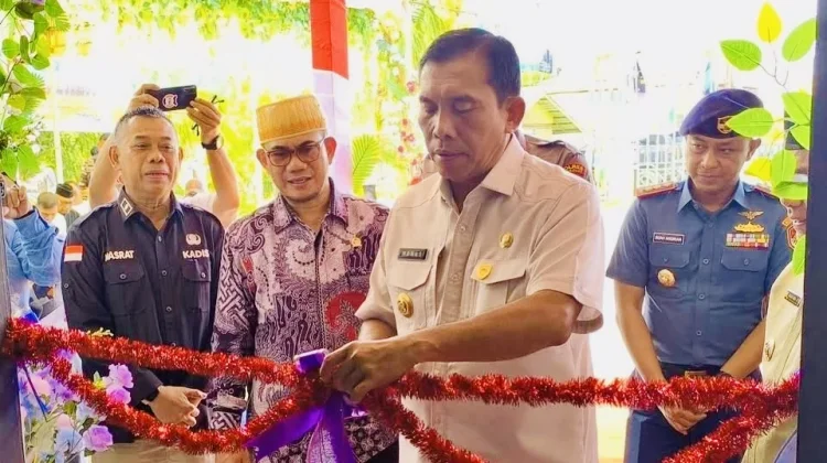 Bupati Simeulue Resmikan Posko Terpadu P4GN Perkuat Pencegahan Narkoba