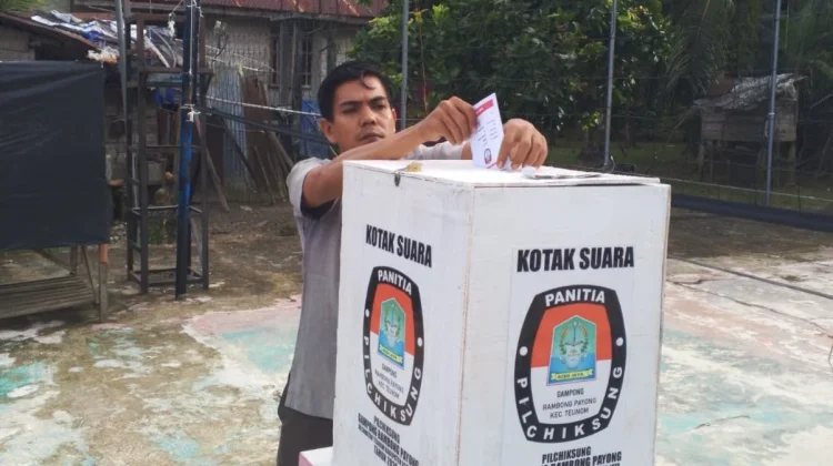 Darmiadi Raih 144 Suara pada Pilchiksung Rambong Payong