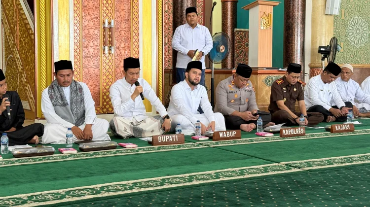 Rabu Abeh di Aceh Barat, Pemkab Ajak Warga Perkuat Doa