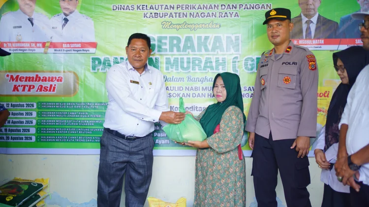 Pemkab Nagan Raya Gelar Gerakan Pangan Murah