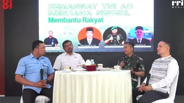 TNI Perkuat Kolaborasi Pemulihan Bencana di Aceh Barat