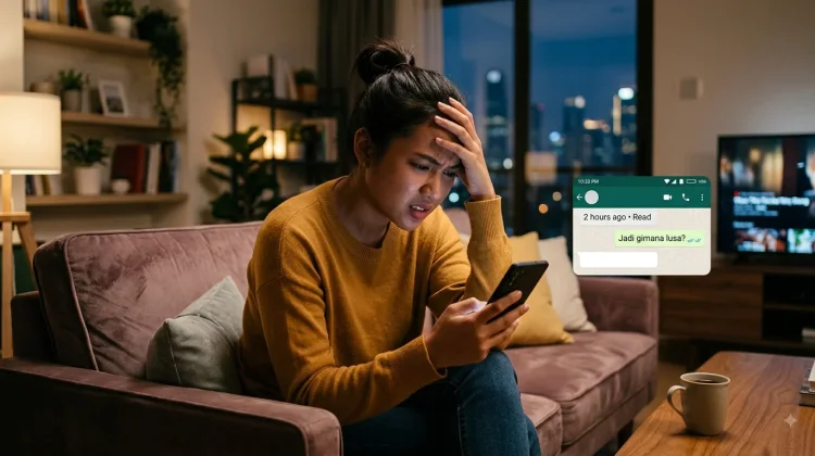 Sudah Dibaca, Kok Diam? Fenomena “Read Doang” yang Bikin Geregetan