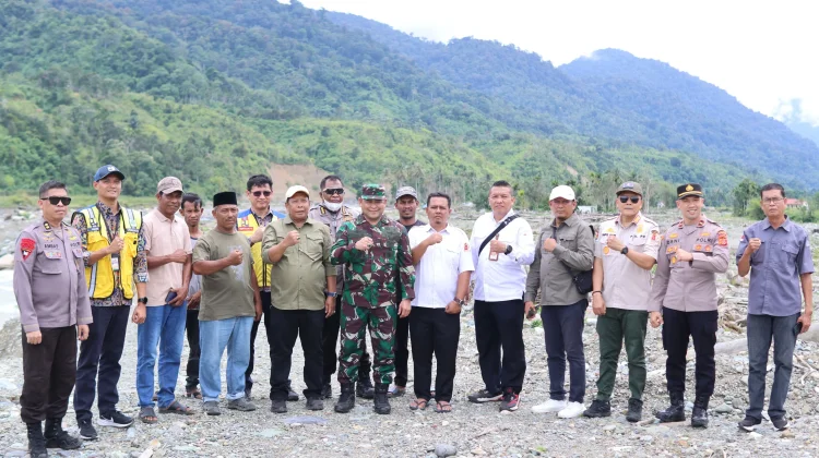 Sekda Hizbulwatan Dampingi Satgas PRR, Tinjau Beutong Ateuh dan Jembatan Alue Waki