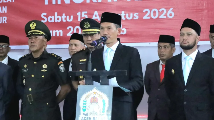 Paskibraka Aceh Barat Dikukuhkan, Bupati Minta Pembinaan Berlanjut