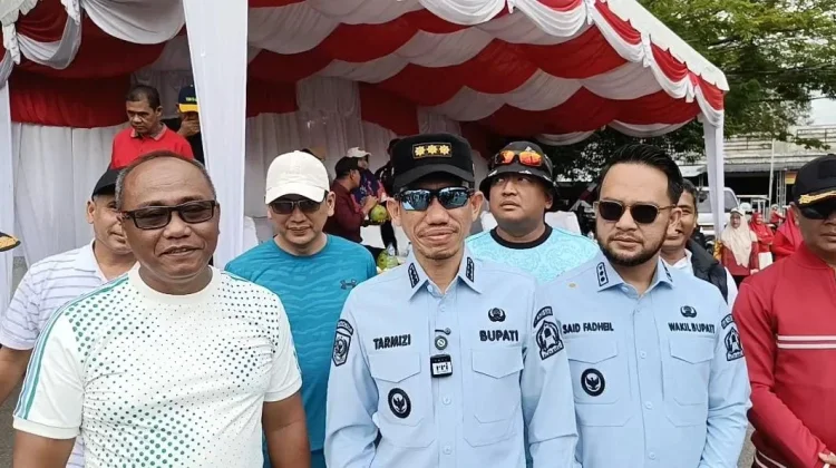 Gerak Jalan HUT RI di Aceh Barat Diikuti 28 Kelompok Pelajar