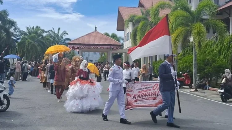 Karnaval HUT ke-81 RI di Aceh Barat Libatkan 2.625 Peserta