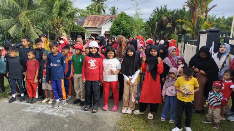 Jalan Santai Desa Suaksigadeng Awali Semarak HUT RI